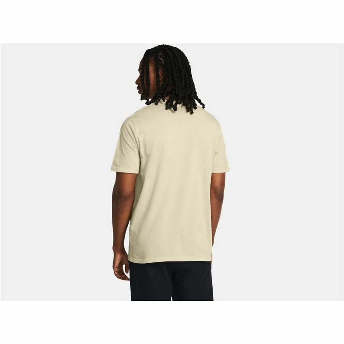 Men’s Short Sleeve T-Shirt Under Armour ABC Camo Boxed Beige-2