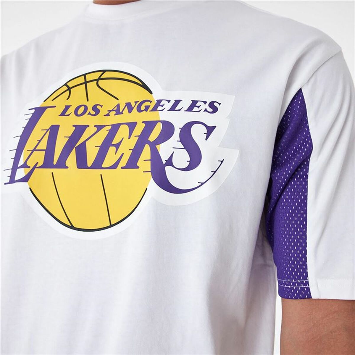 Men’s Short Sleeve T-Shirt New Era 60435482 White (S)-3