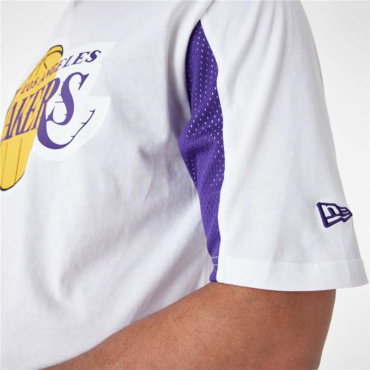 Men’s Short Sleeve T-Shirt New Era 60435482 White (S)-2