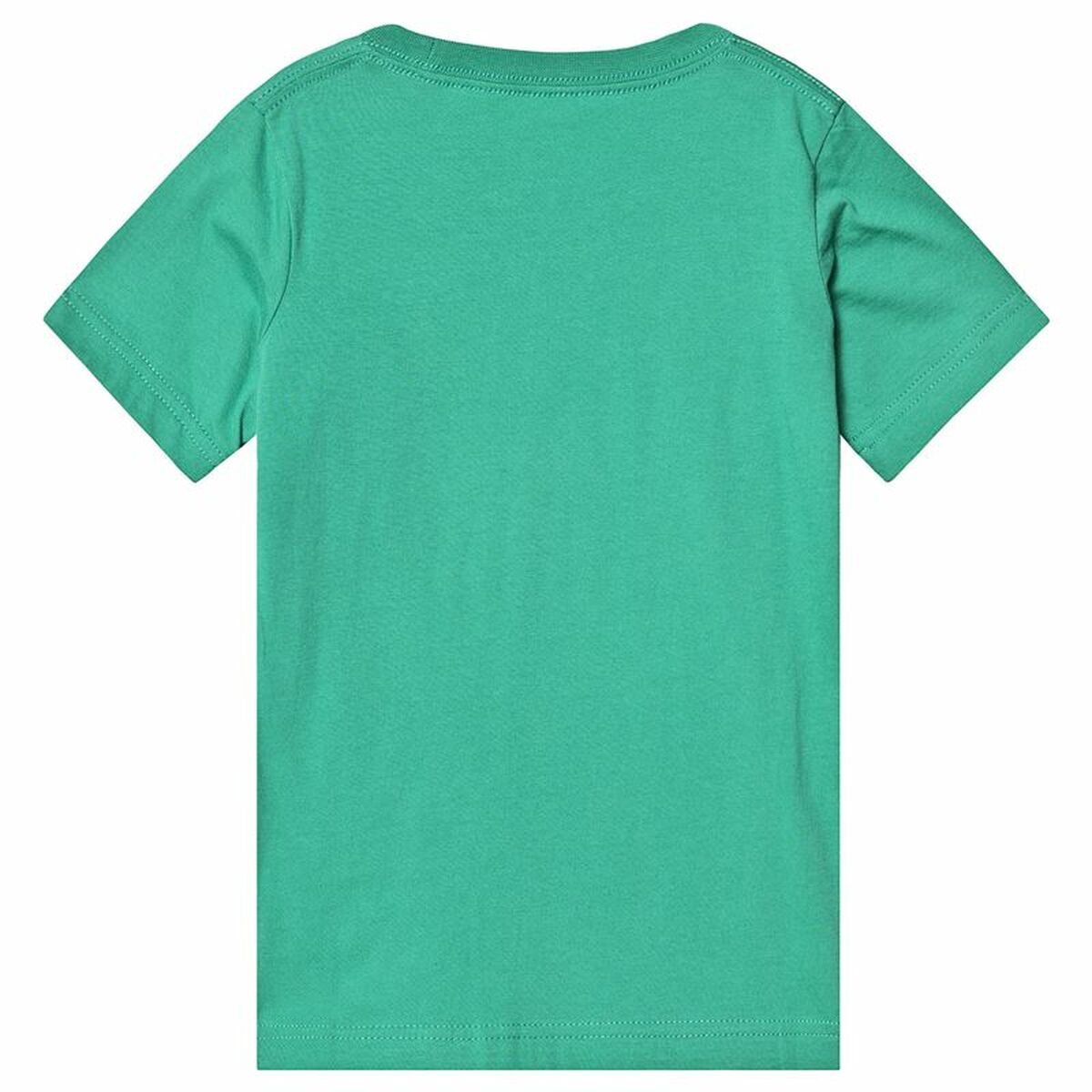 Child's Short Sleeve T-Shirt Converse Stripe Star Chevron Green-6