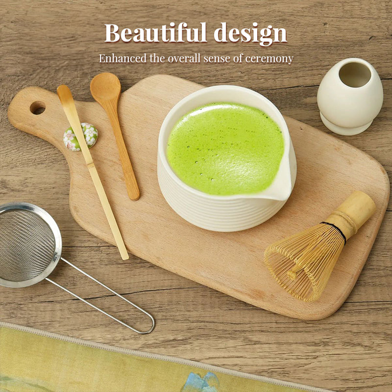 8-teiliges Premium Matcha-Zeremonie-Set