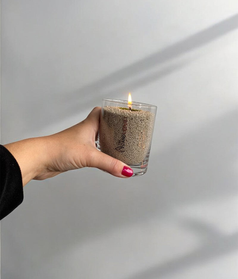 Olive green candle 160g / 350ML / 11.83oz-3