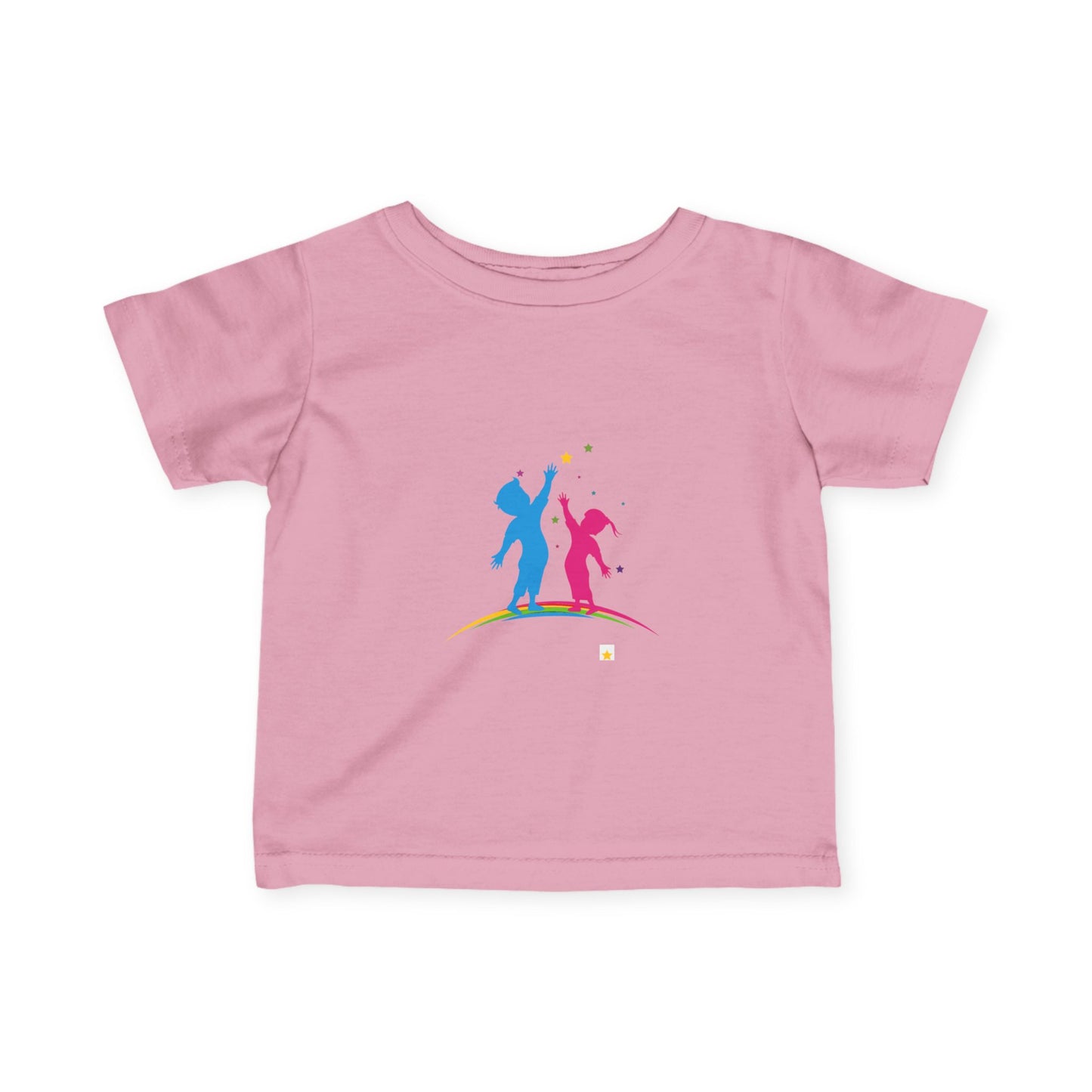 Colorful playful baby T-shirt
