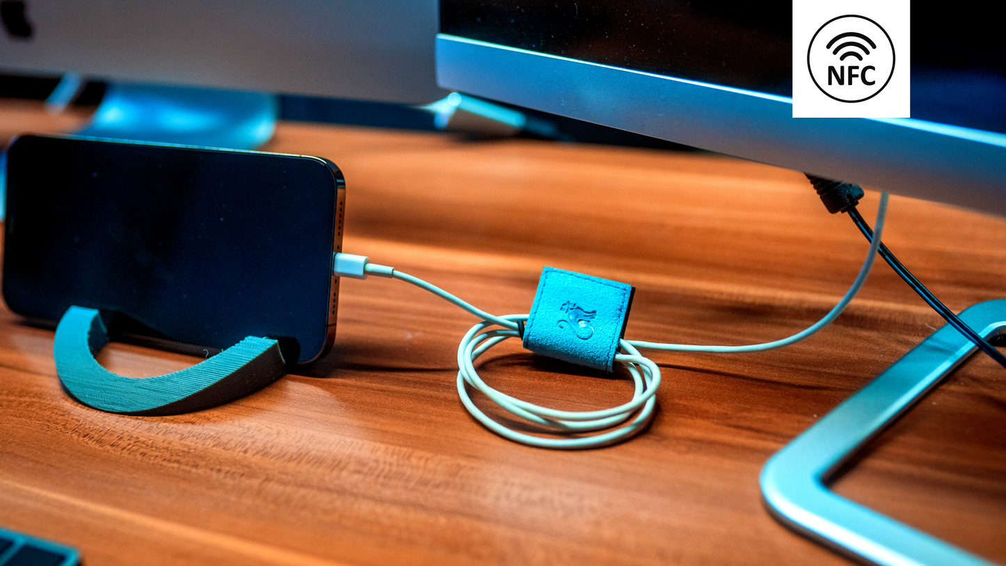 AgentSmart™️ | NFC Multitool Cable Organizer | Blue-3