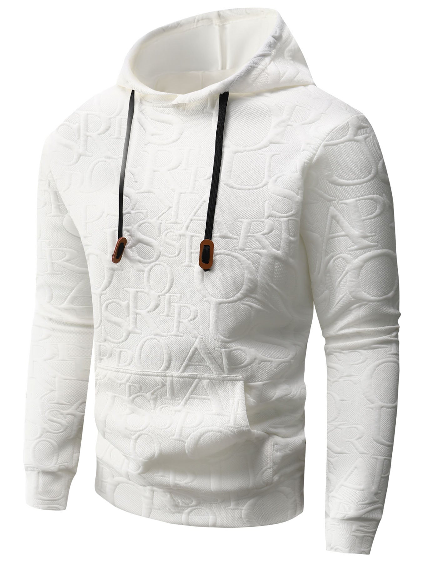 Hip-Hop-Sweatshirt in Weiß