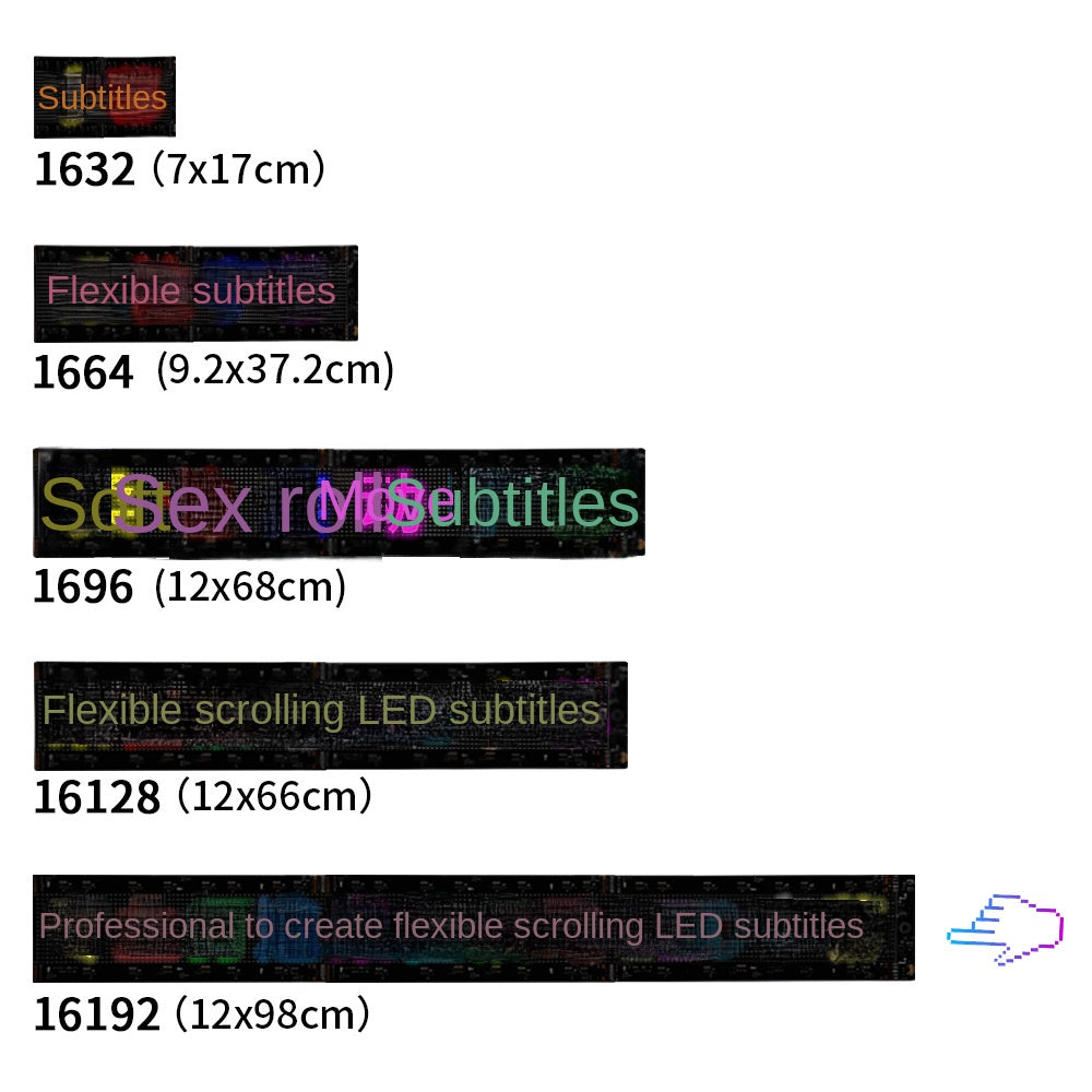 Ultradünnes und flexibles LED-Display