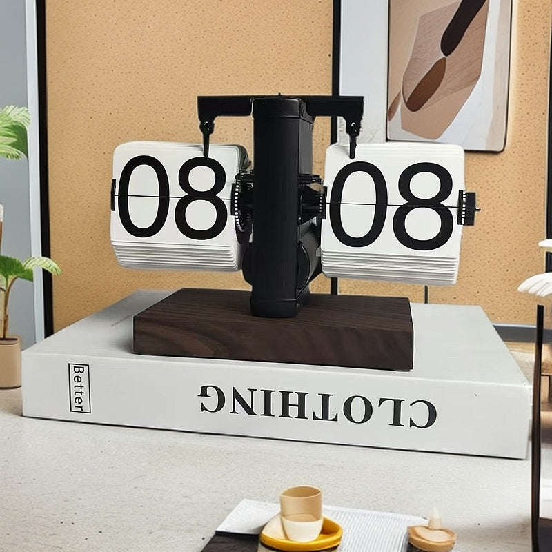 Retro-Flip-Uhr