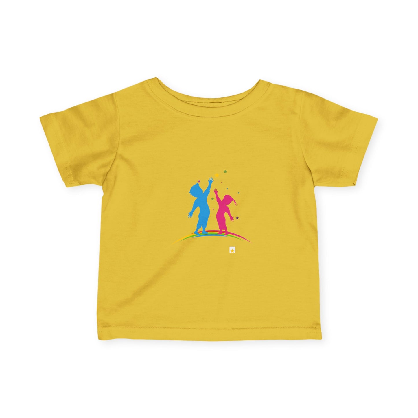 Colorful playful baby T-shirt