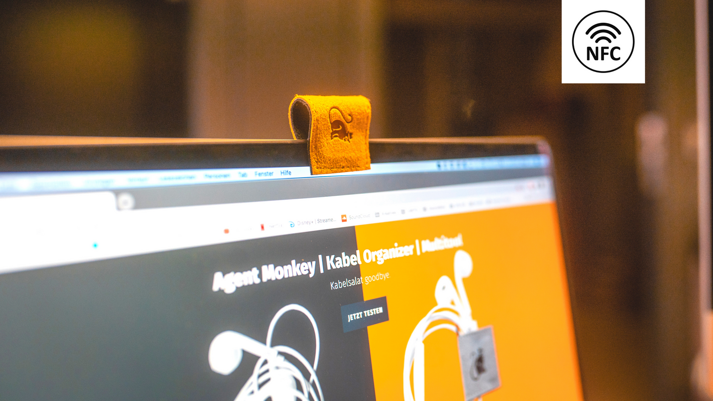 AgentSmart™️ | NFC Multitool Cable Organizer | Yellow-3