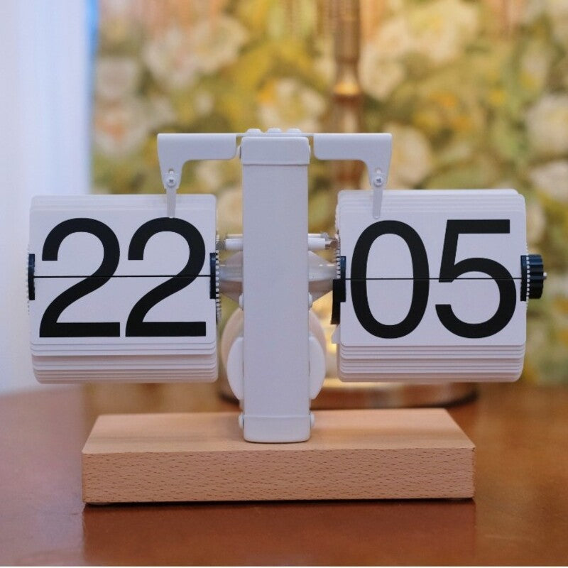 Retro-Flip-Uhr