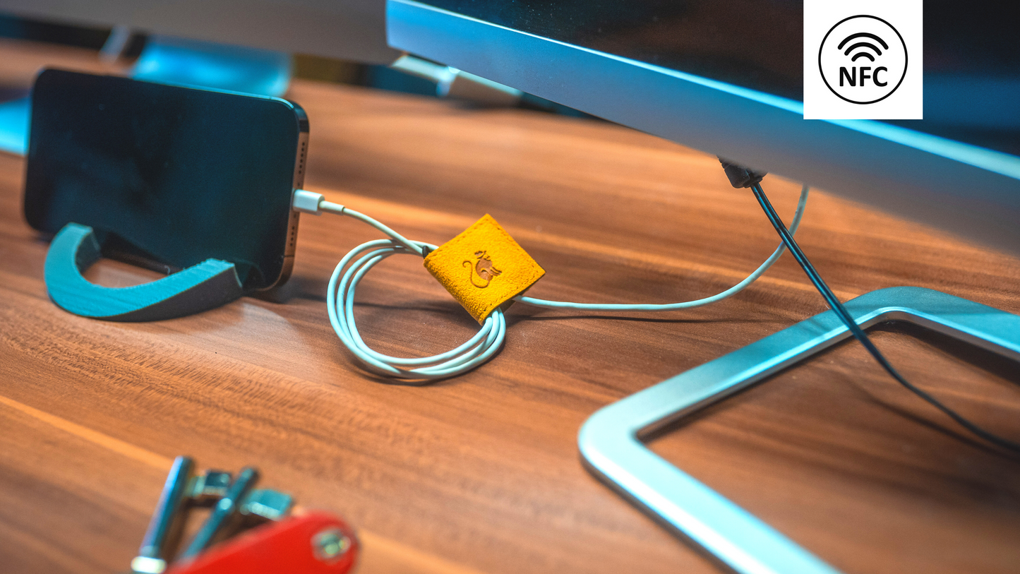 AgentSmart™️ | NFC Multitool Cable Organizer | Yellow-4