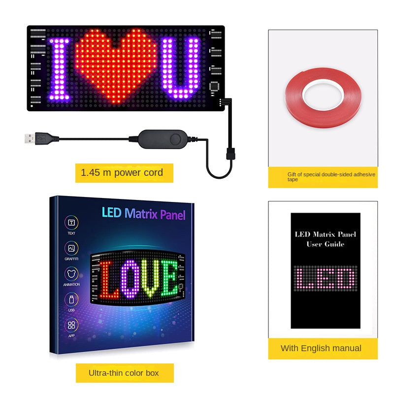 Ultradünnes und flexibles LED-Display