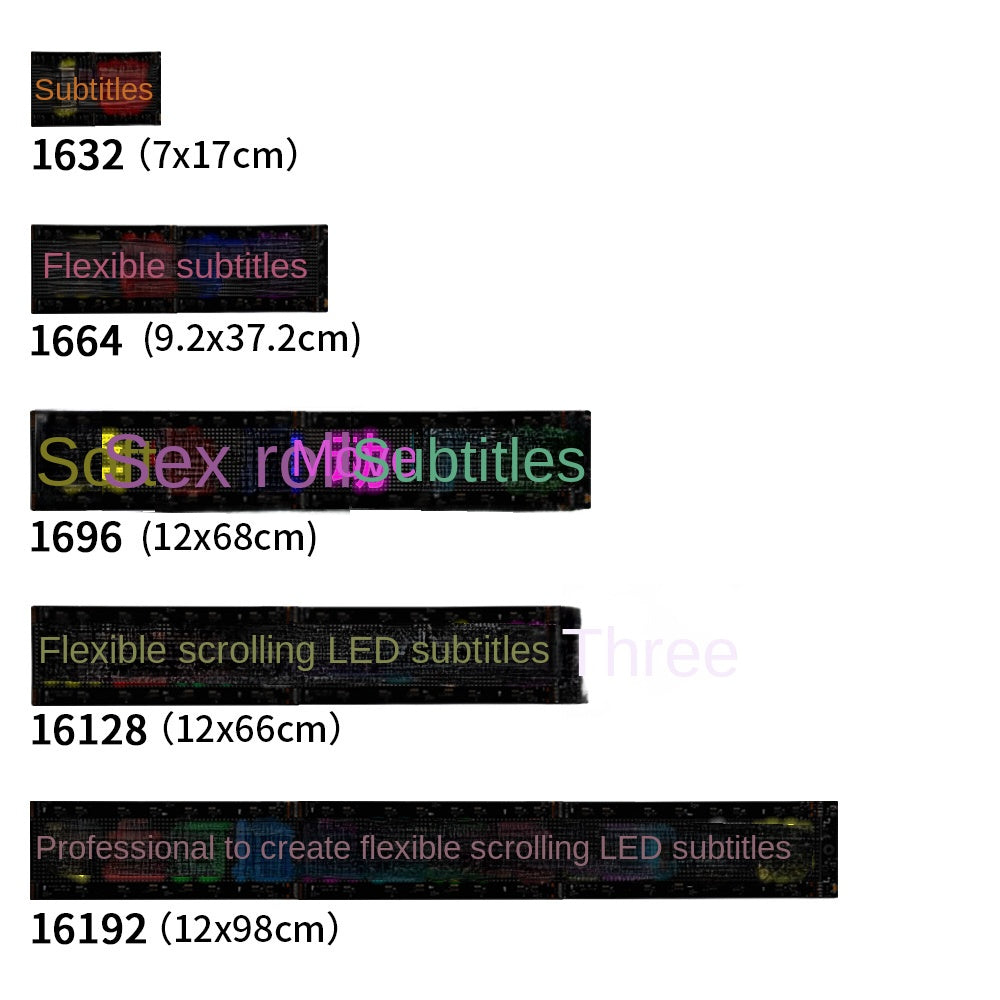 Ultradünnes und flexibles LED-Display