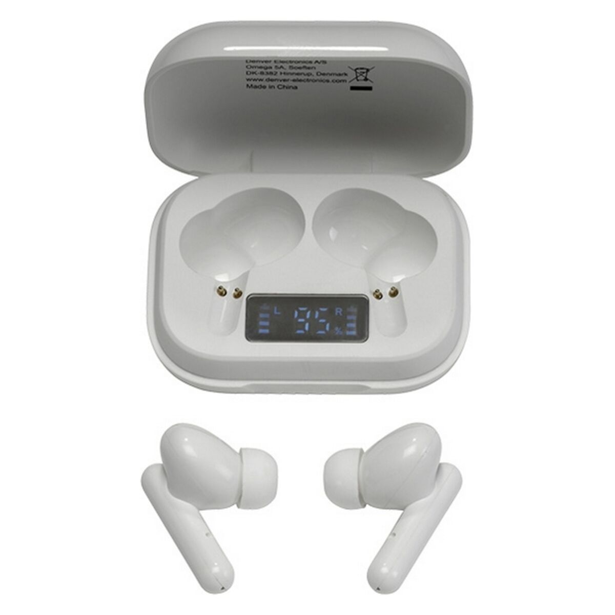 Bluetooth Headphones Denver Electronics 111191120210 White-7