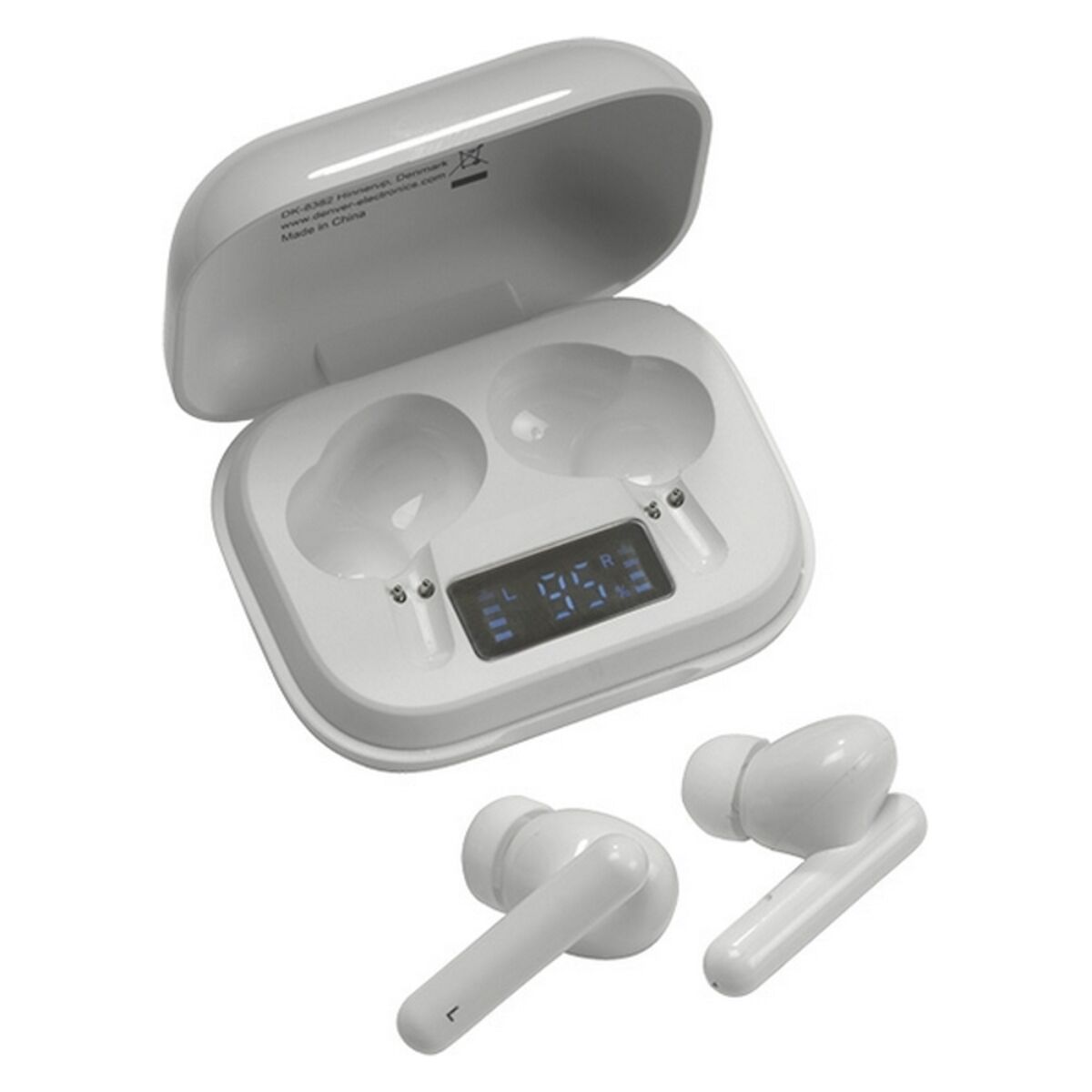 Bluetooth Headphones Denver Electronics 111191120210 White-5
