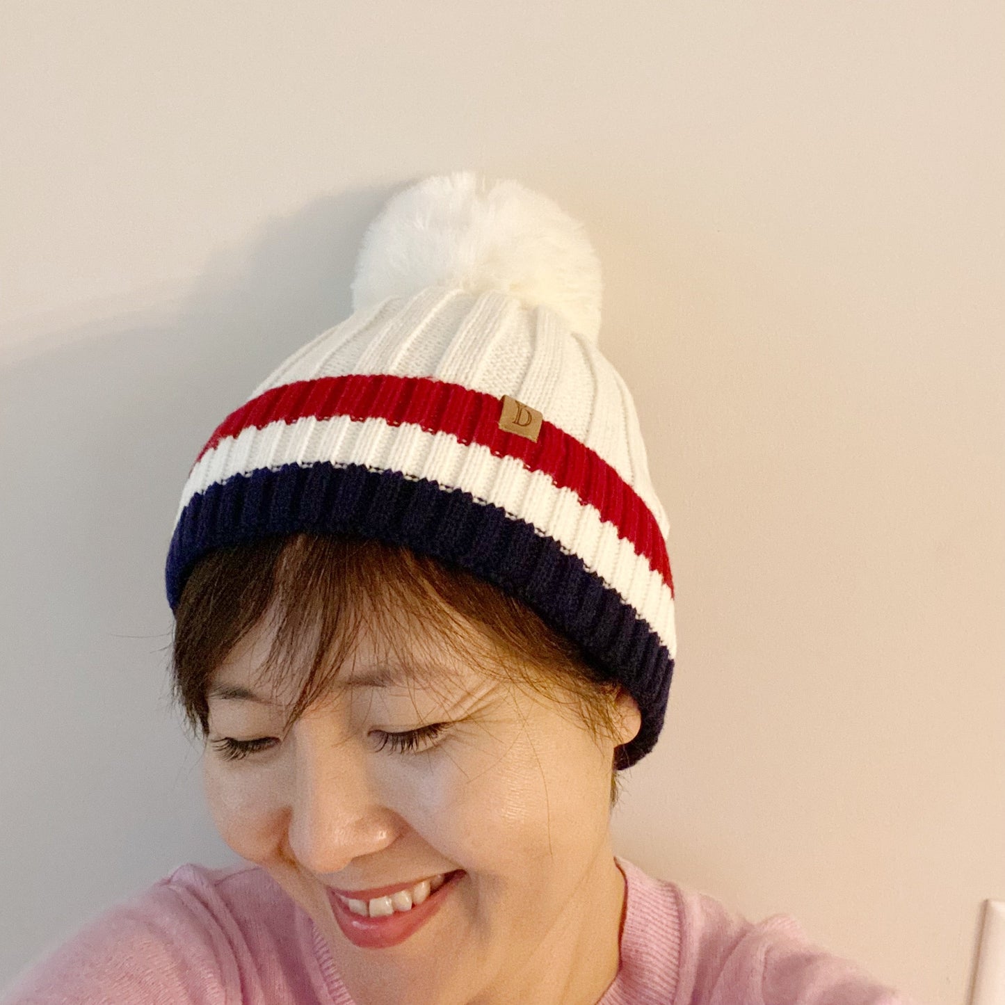 Deluna Stripe Beanie-2