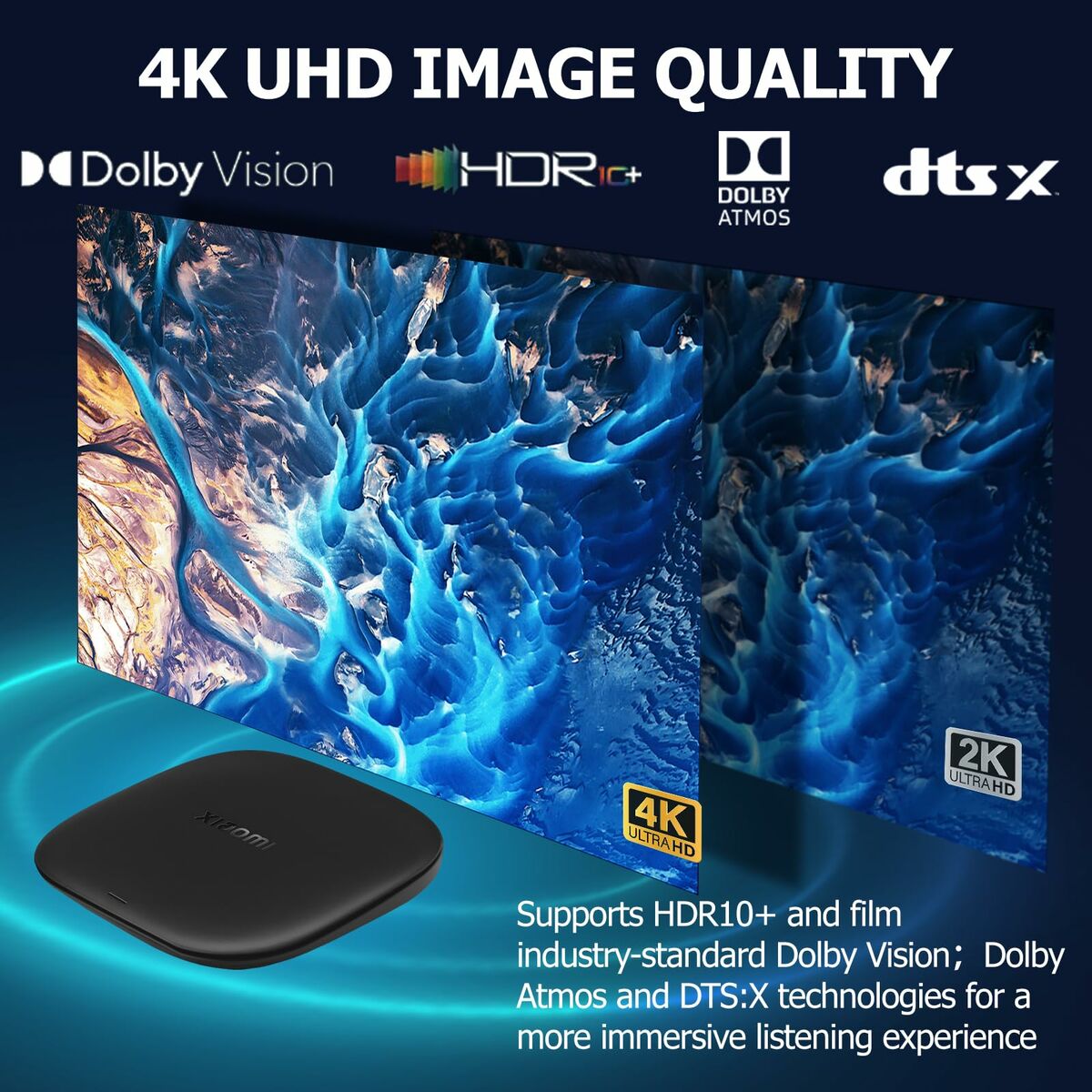 Streaming Device Xiaomi TV BOX S (3RD GEN) 4K-5