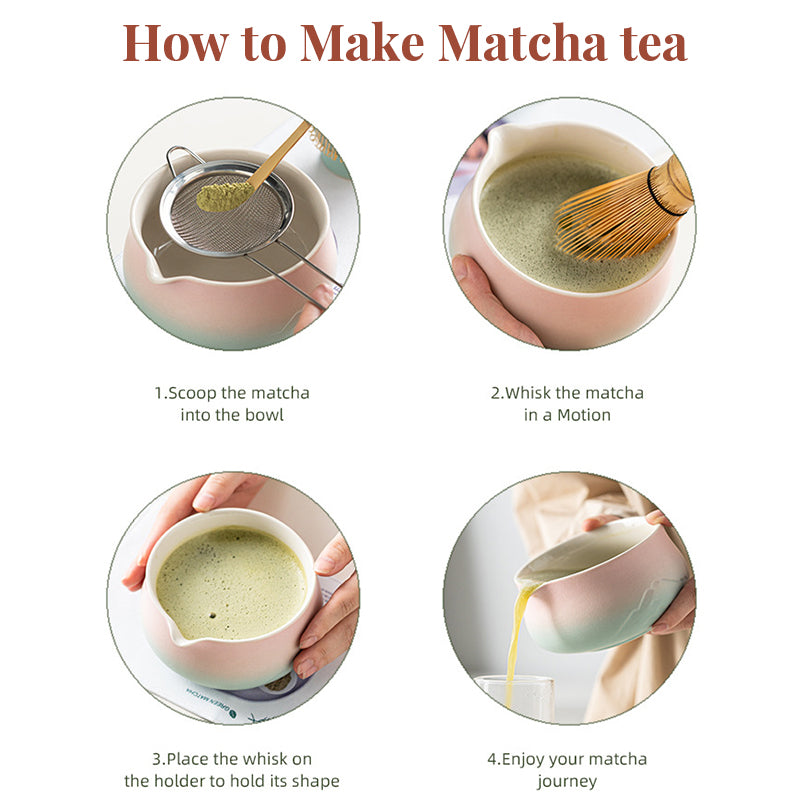 8-teiliges Premium Matcha-Zeremonie-Set