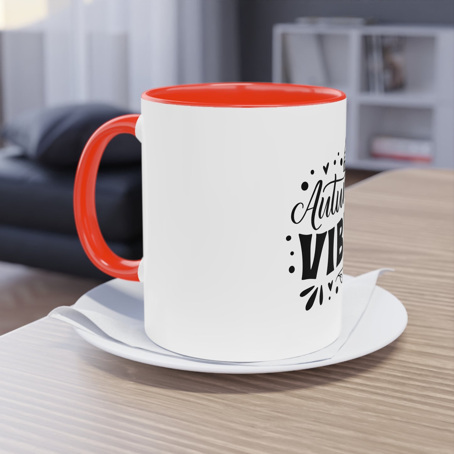 Zweifarbige Kaffeetasse „Autumn Vibes“, 325 ml