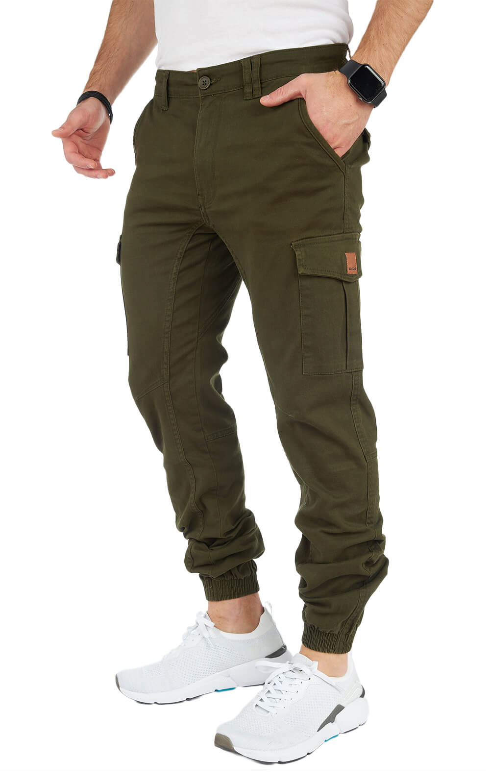 STYLEKO Cargohose Gürtelschlaufen-5