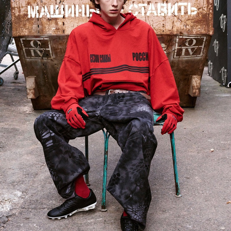 Warm autumn hoodie