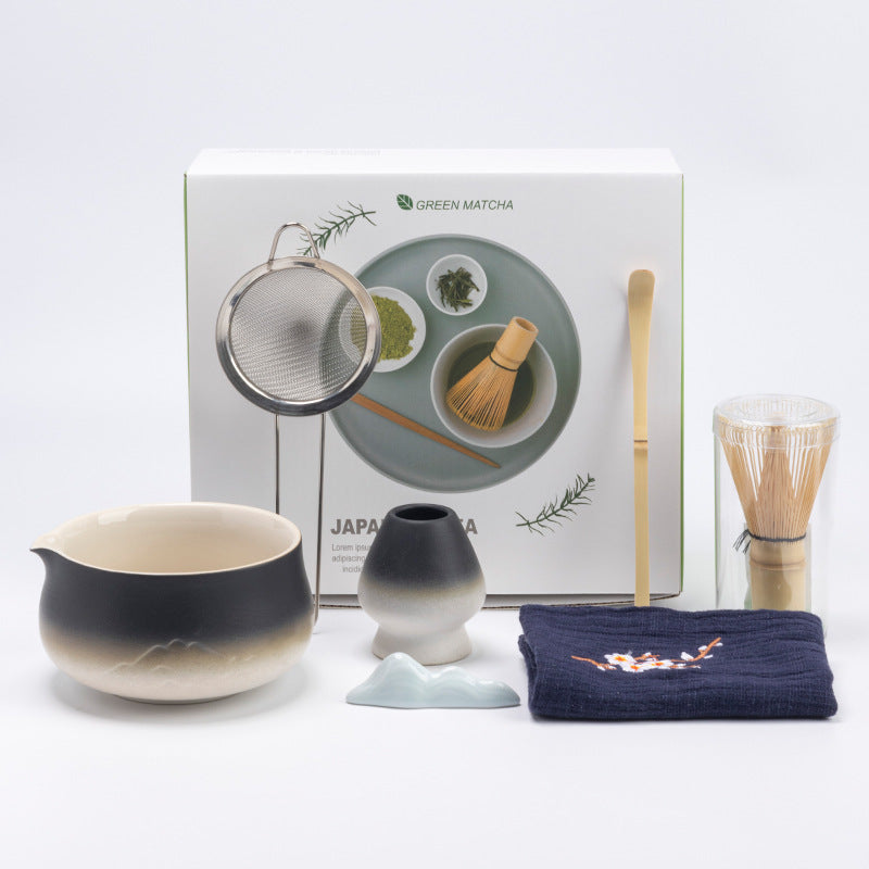 8-teiliges Premium Matcha-Zeremonie-Set