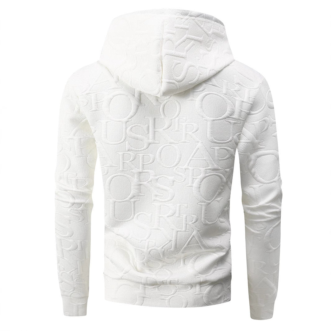 Hip-Hop-Sweatshirt in Weiß