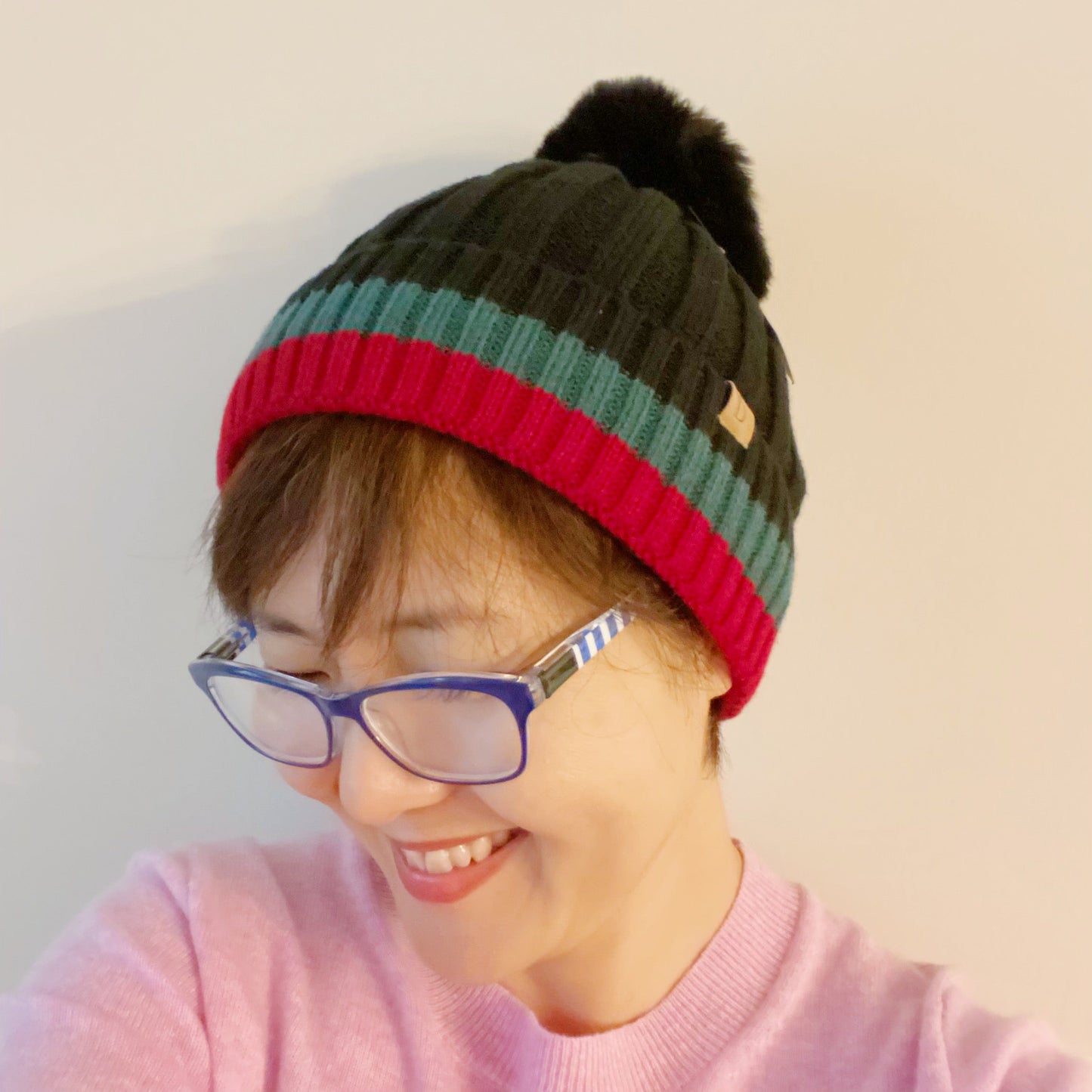 Deluna Stripe Beanie-3
