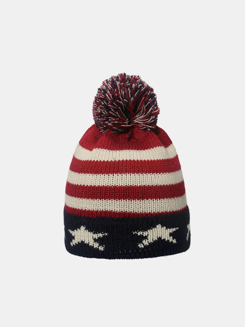 Trendige Strickmütze