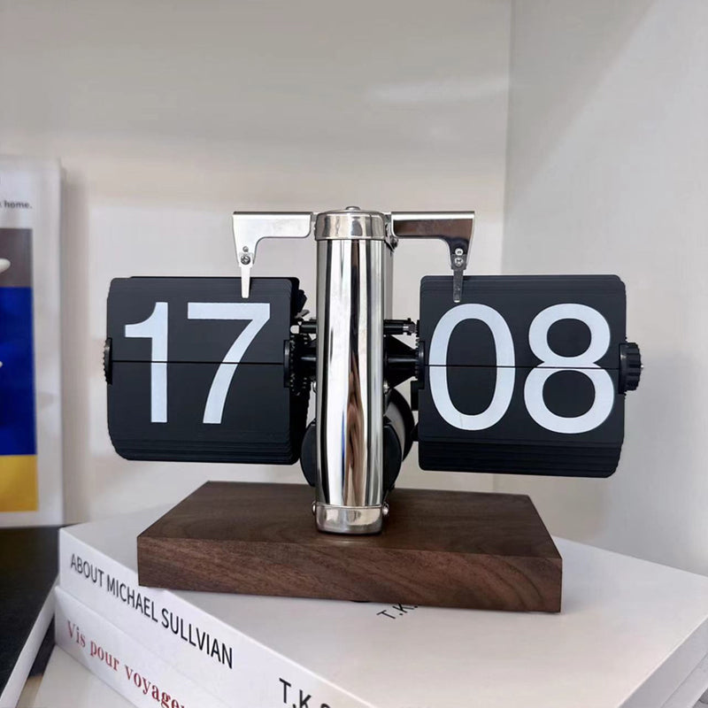 Retro-Flip-Uhr