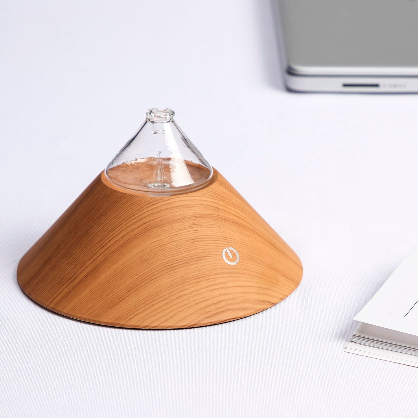Mount Fuji Portable Nebuliser | Bamboo Waterless Diffuser | Stylish Home Decor | Pure Essential Oil Diffusing-0