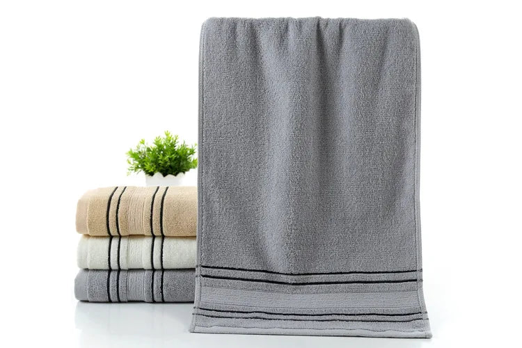 3-teiligen Handtuchset aus 100 % Baumwolle