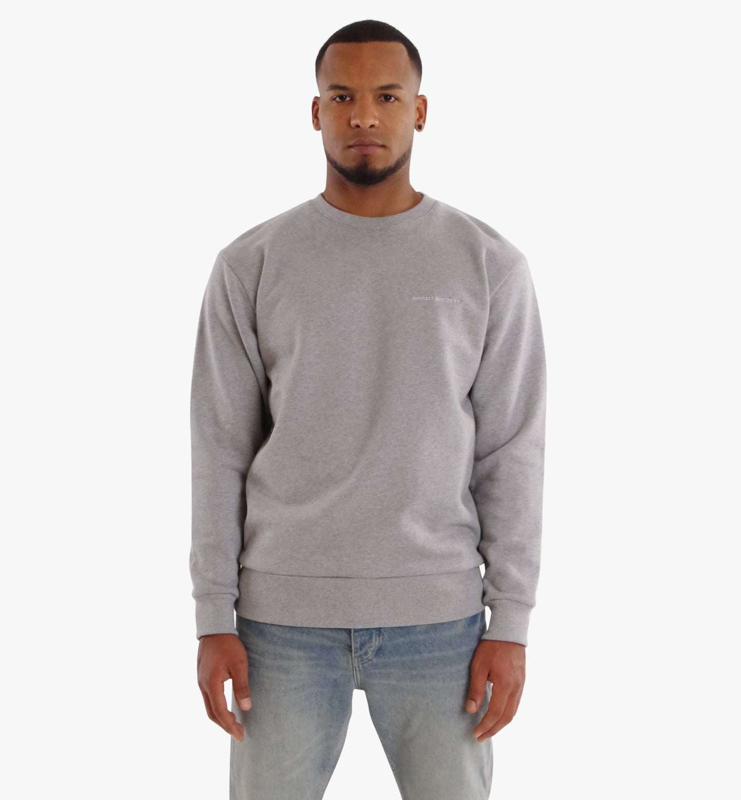 Crewneck Basic Grey-2