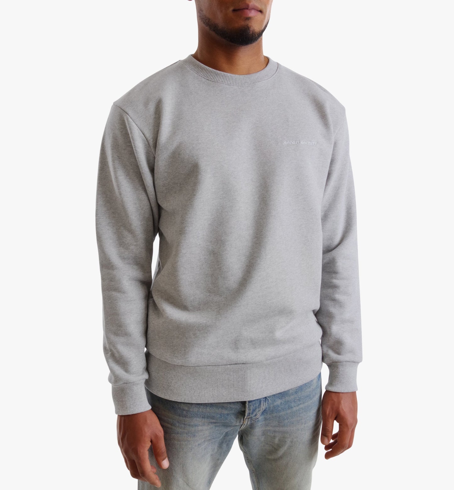 Crewneck Basic Grey-4