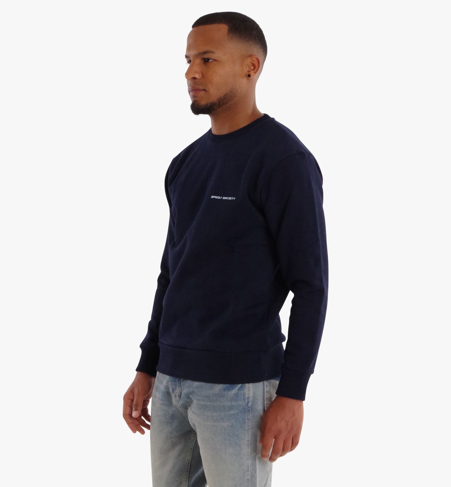 Crewneck Basic Dark Blue-2