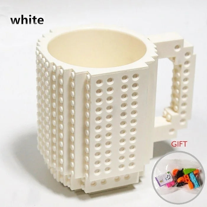 Bausteinbecher im Lego-Stil