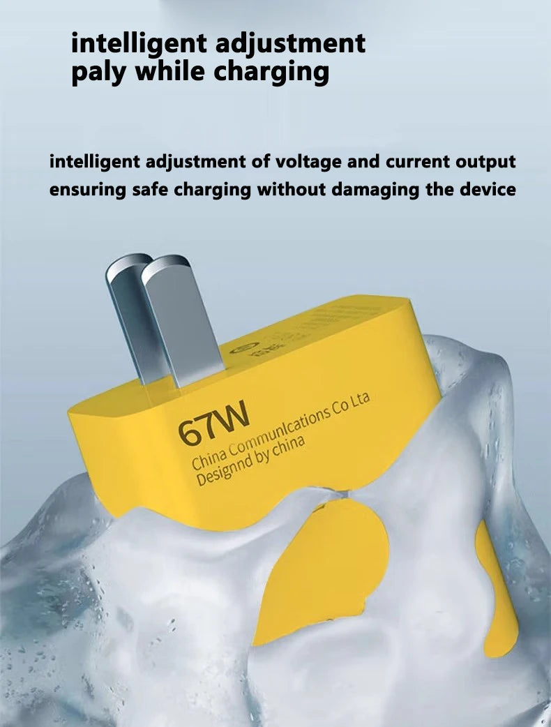 67W Turbo-Ladegerät für Xiaomi & Redmi