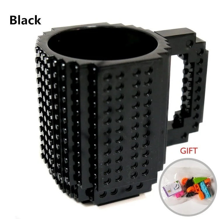 Bausteinbecher im Lego-Stil