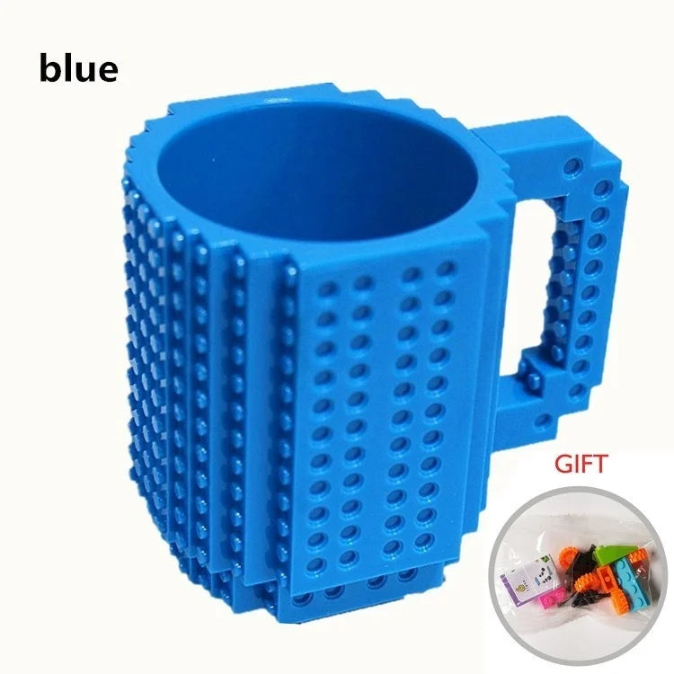Bausteinbecher im Lego-Stil
