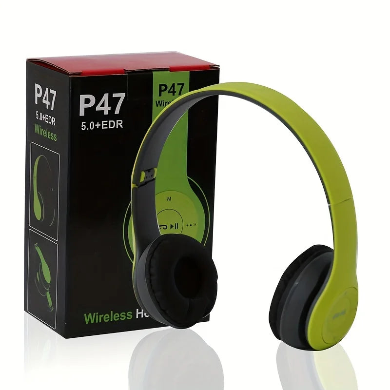 Stereo headset P47 5.0 with Bluetooth