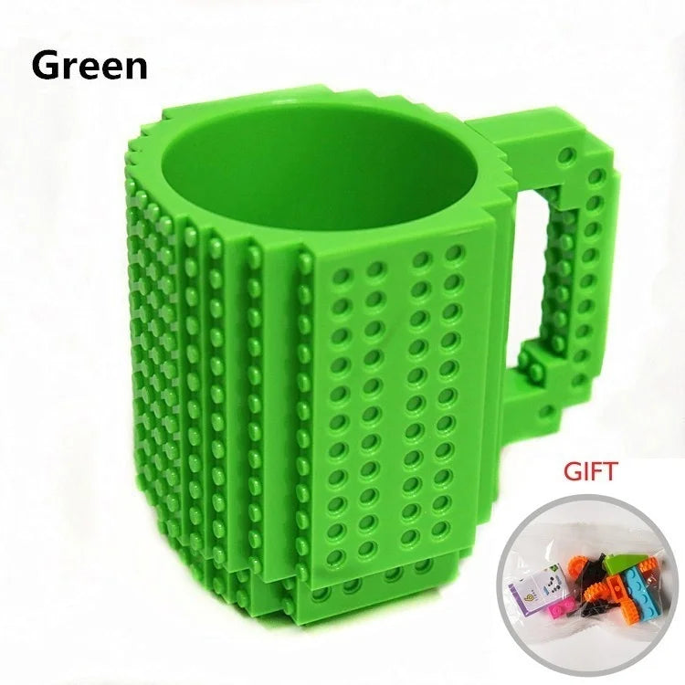 Bausteinbecher im Lego-Stil