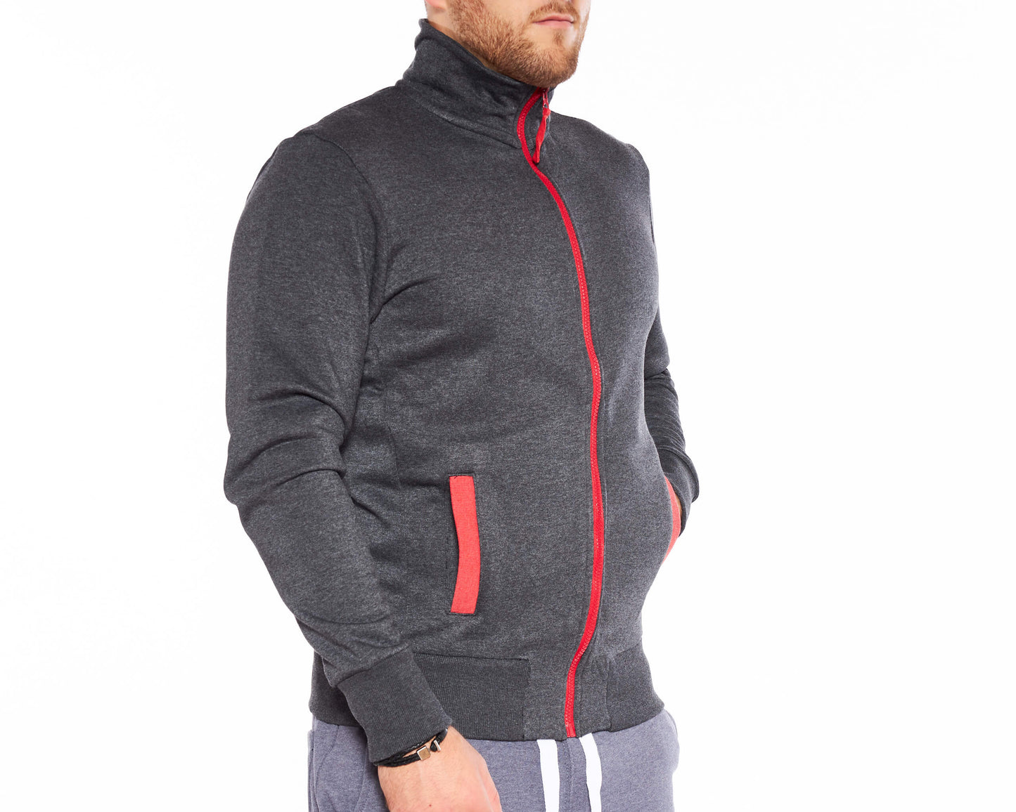 Styleko Herren Sweatshirt Cotton Strickpullover-1
