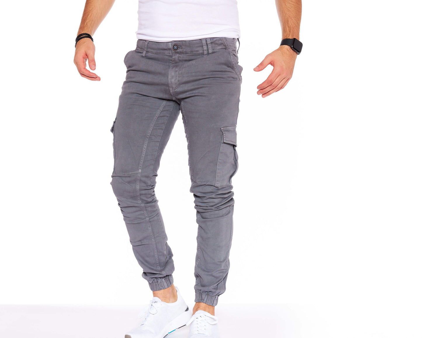 STYLEKO Cargohose Gürtelschlaufen-2