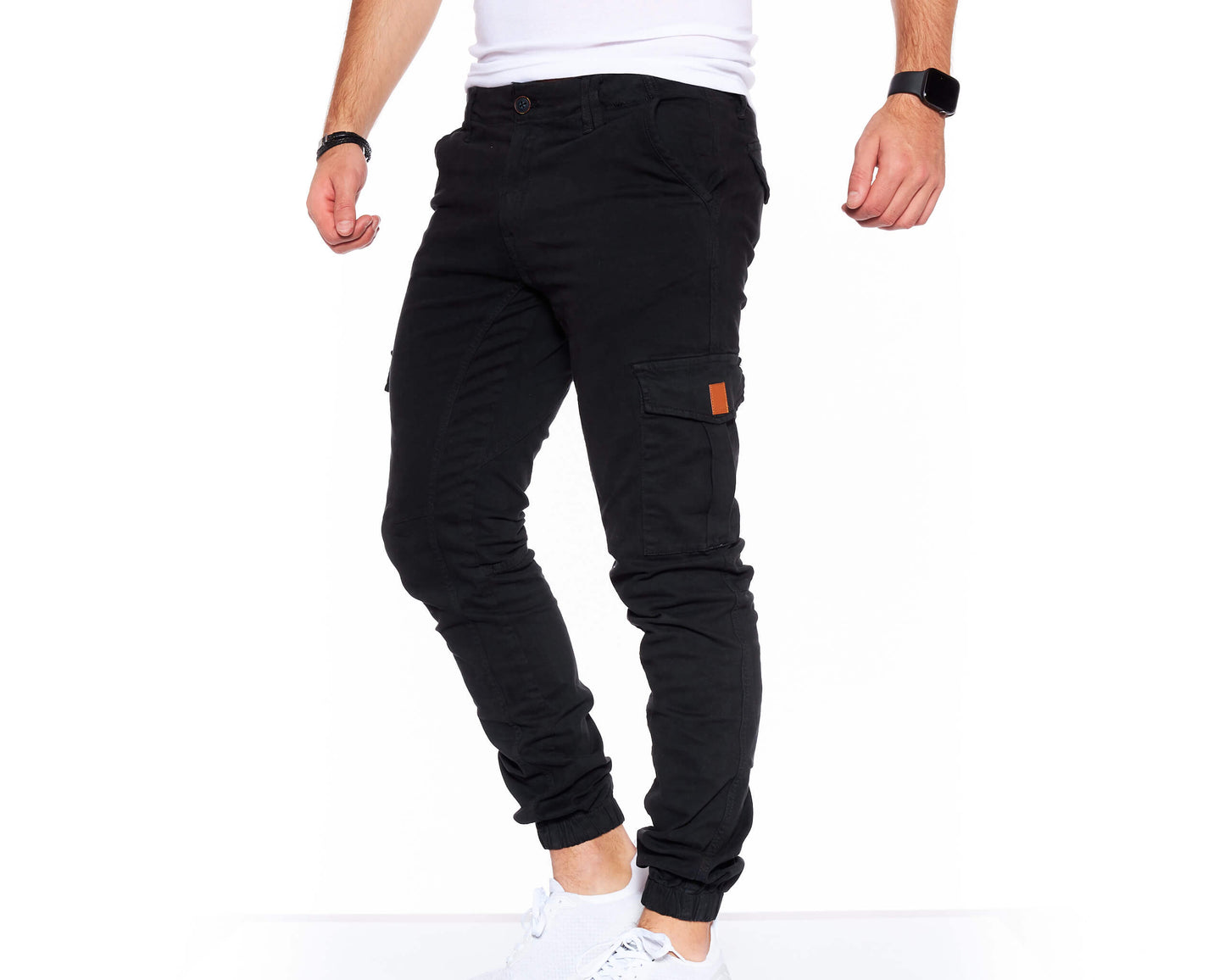 STYLEKO Cargohose Gürtelschlaufen-1