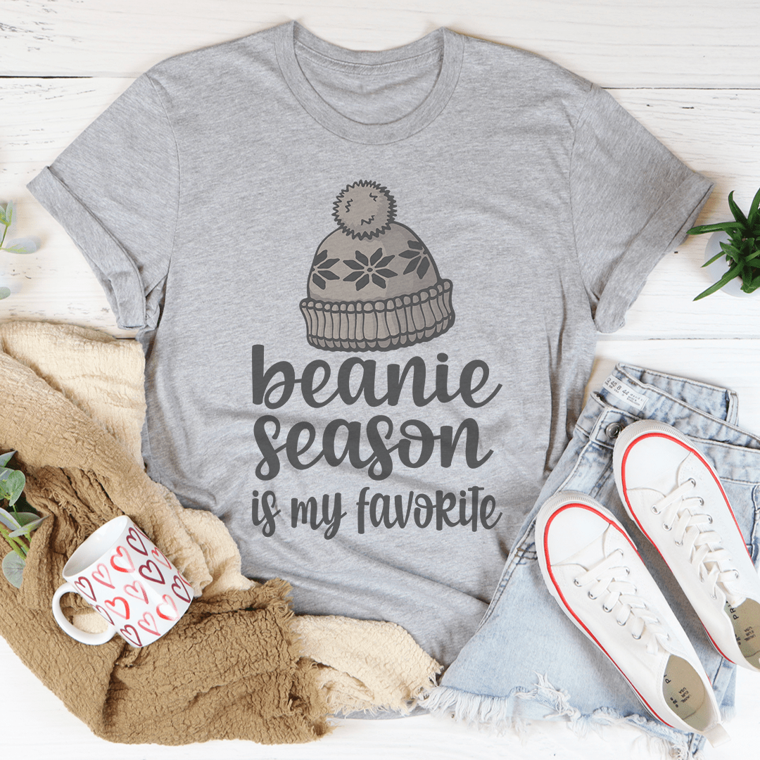 Beanie Season Tee-0