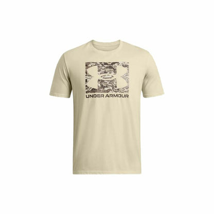 Men’s Short Sleeve T-Shirt Under Armour ABC Camo Boxed Beige-0