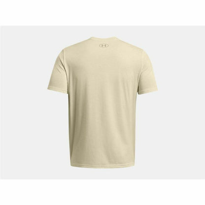 Men’s Short Sleeve T-Shirt Under Armour ABC Camo Boxed Beige-4