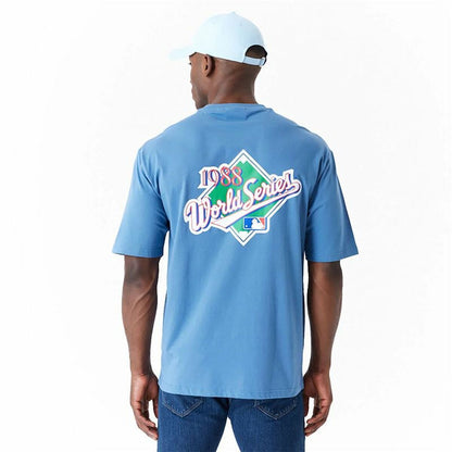 Men’s Short Sleeve T-Shirt New Era LA Dodgers MLB World Series-2