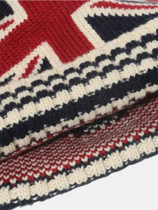 Trendige Strickmütze
