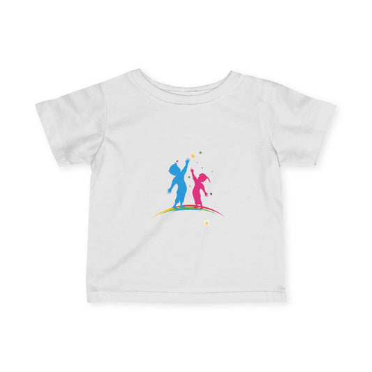 Colorful playful baby T-shirt
